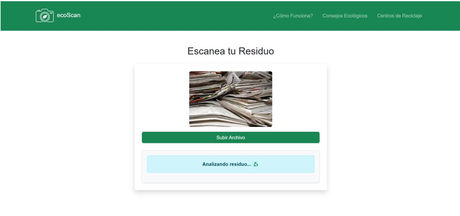 Reconocimiento de residuos en ecoScan